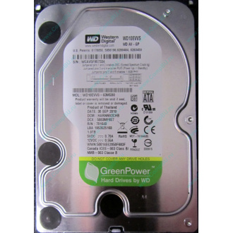 Б/У жёсткий диск 1Tb Western Digital WD10EVVS Green (WD AV-GP 1000 GB) 5400 rpm SATA (Старый Оскол)