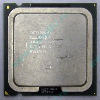Процессор Intel Celeron D 345J (3.06GHz /256kb /533MHz) SL7TQ s.775 (Старый Оскол)
